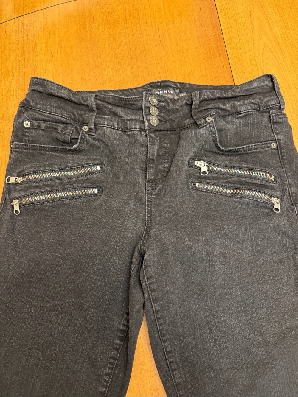torrid Black Moto Skinny Jeans Jeggings 18S | Grunge Casual Biker Edgy Rocker